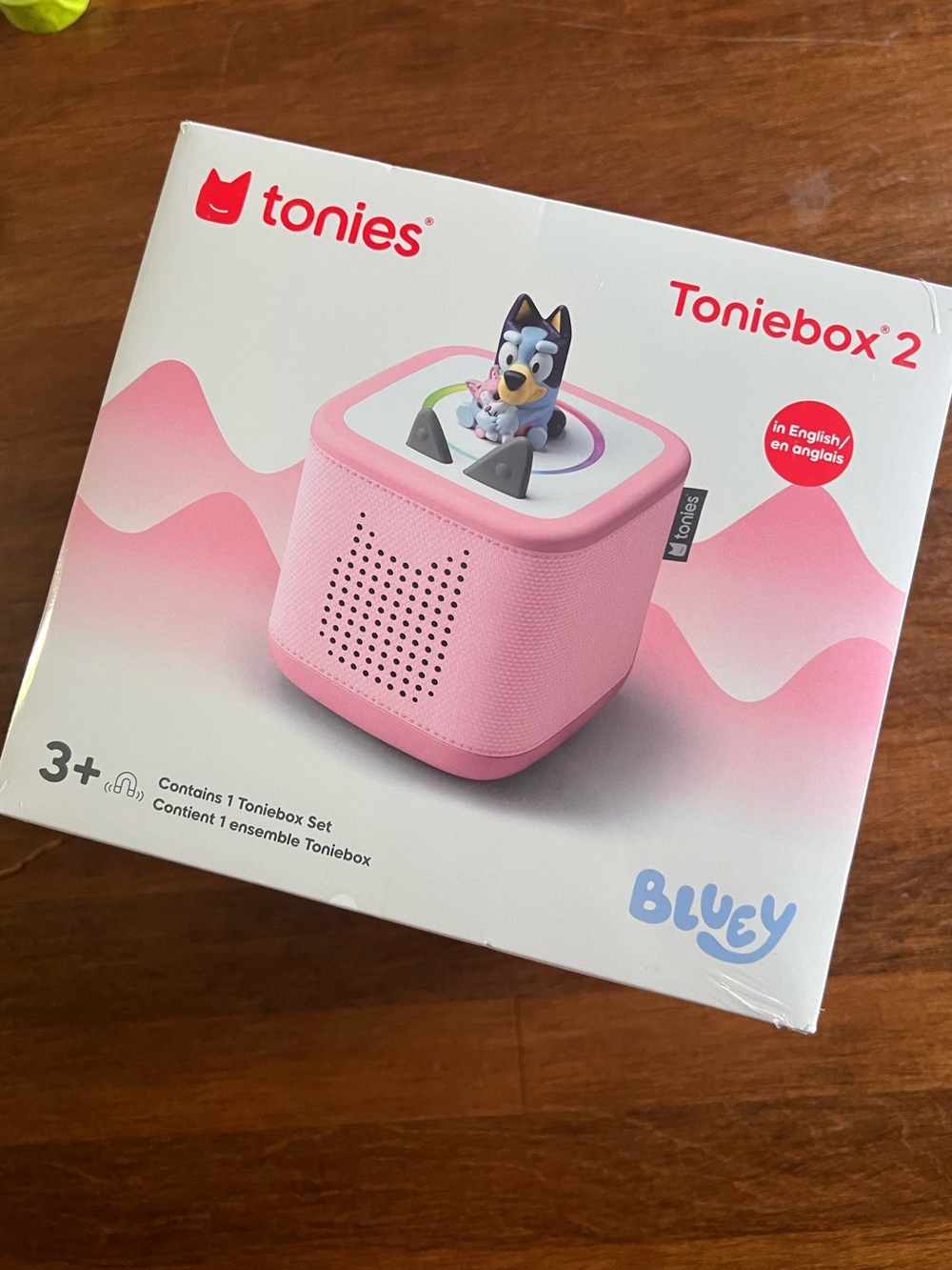 Tonies Toniebox 2 Pink Bluey Audio Player